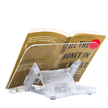 Clear Adjustable Book and Tablet Stand