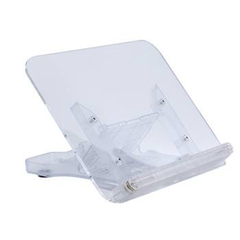Clear Adjustable Book and Tablet Stand