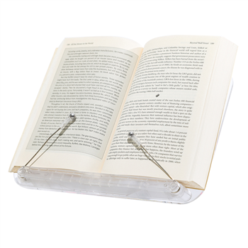Clear Adjustable Book and Tablet Stand