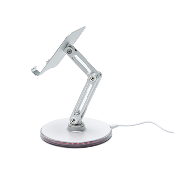 RGB LED Light-Up Adjustable Desktop Stand for Phone & Tablet