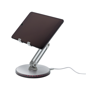 RGB LED Light-Up Adjustable Desktop Stand for Phone & Tablet