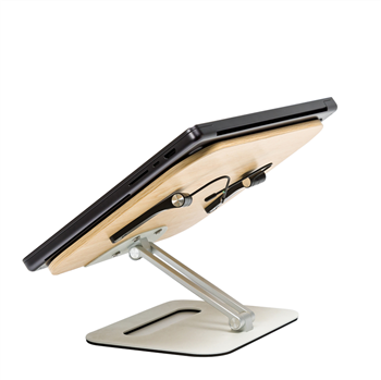 Adjustable Wood & Aluminum Laptop/Book Stand