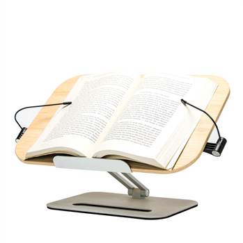 Adjustable Wood & Aluminum Laptop/Book Stand