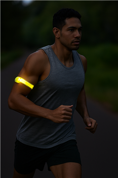 Dual-Mode LED Reflective Safety Strap