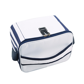 Stripe Insulated Cooler Bag