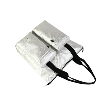 Tyvek Dual Pocket Tote Bag