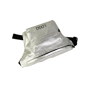 Tyvek Fanny Pack with Dual Zippered Pockets