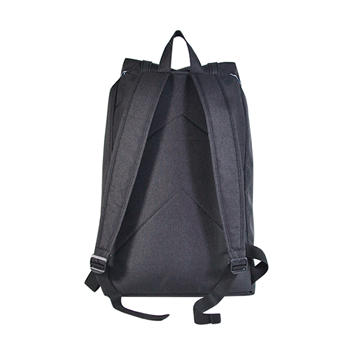 Buckle Flap Polyester Backpack