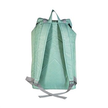 Buckle Flap Polyester Backpack