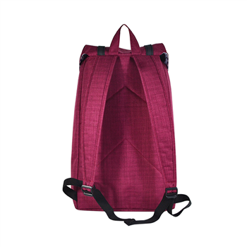 Buckle Flap Polyester Backpack