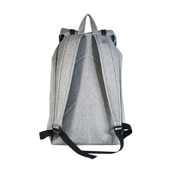 Buckle Flap Polyester Backpack